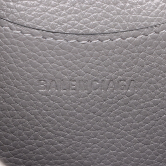 Balenciaga Gray Satchel with Structured Silhouette and Silver Hardware - Picture 10 of 11